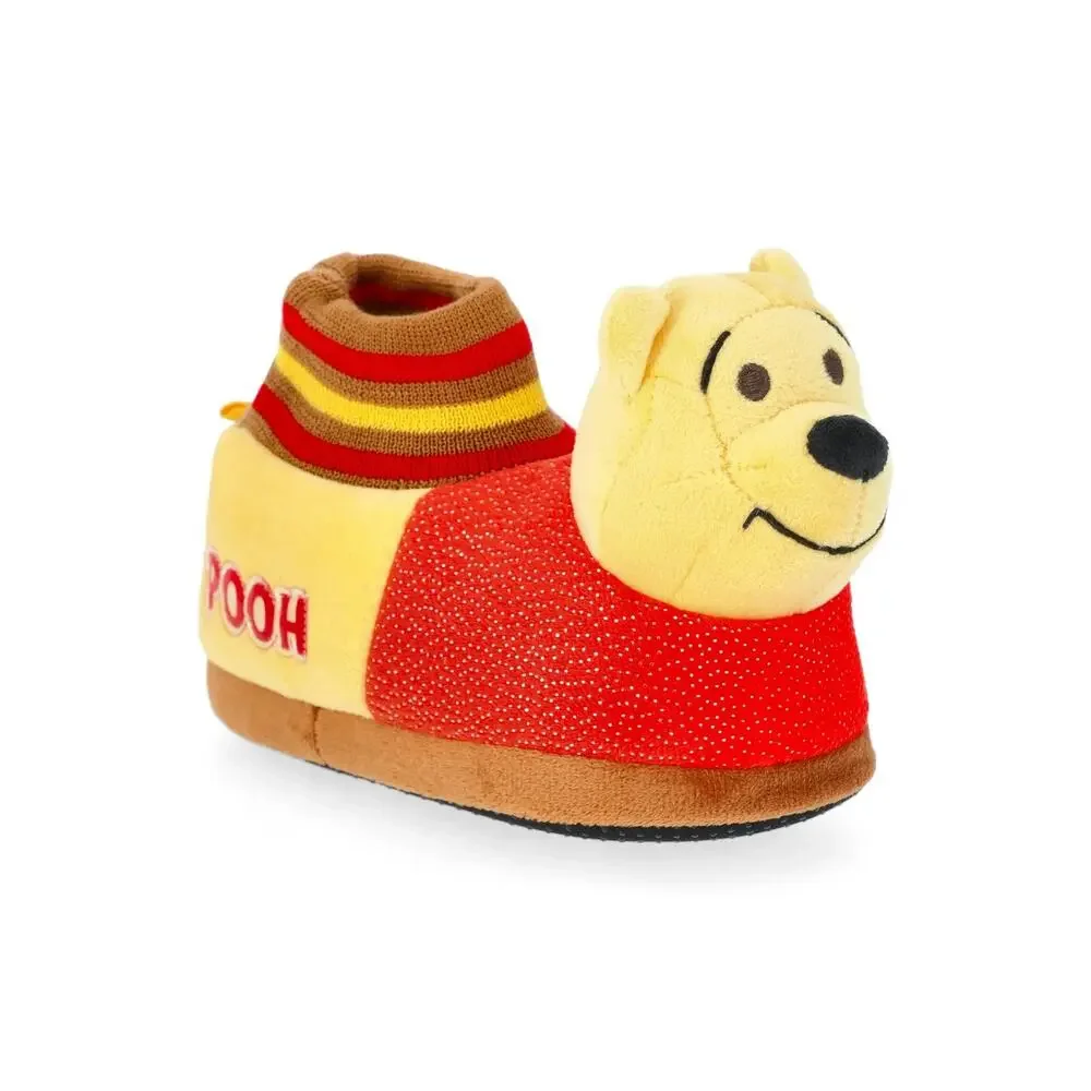 Disney Winnie the Pooh & Eeyore Plush Slippers – Size 5-6 – Brand New
